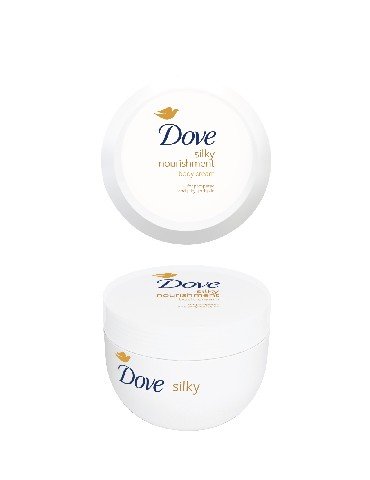 Dove Nourishing Body Care Silky Krem do ciała 300 ml