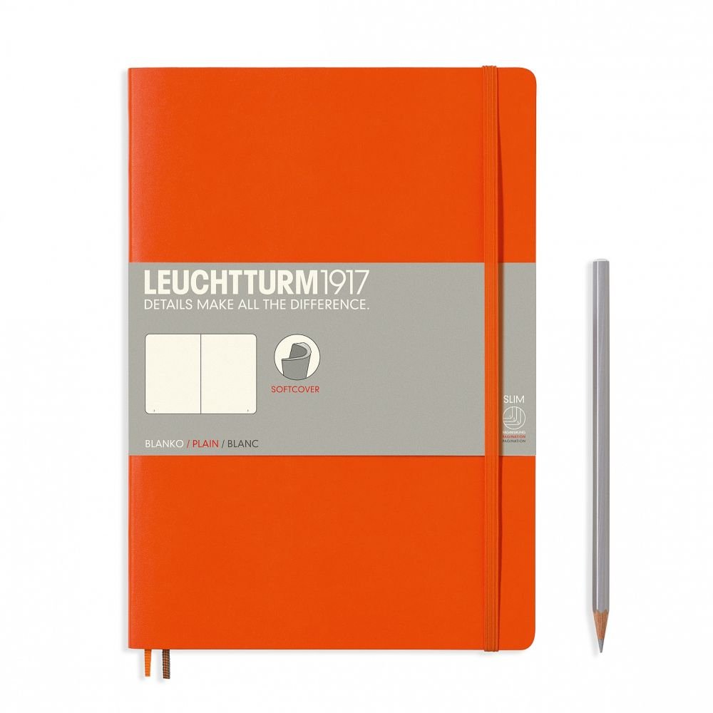 Leuchtturm 1917 notes Softcover, pomarańczowy 349277