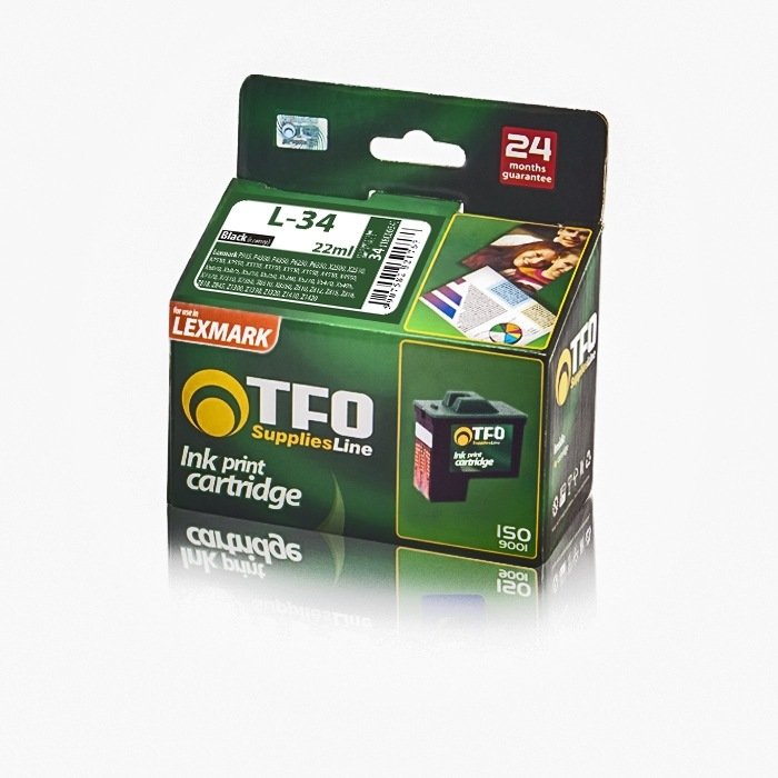 TelForceOne Tusz TFO 34 L-34 18CX034 22.0ml do Lexmark P4330 P4350 P6250 P6350 P915 X2500 0000195691_ME TF1