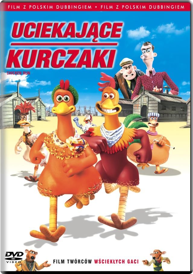 Uciekające kurczaki DVD) Nick Park Peter Lord