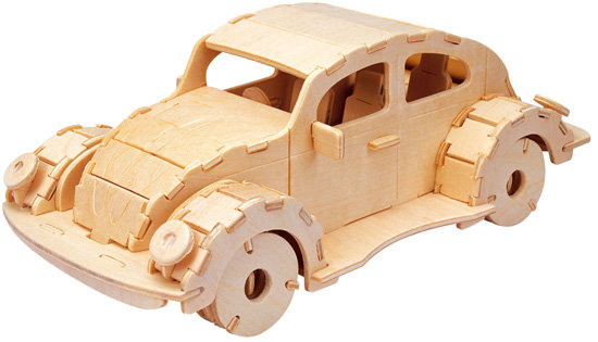Eureka Łamigłówka drewniana Gepetto - Samochód (Car) 105690