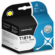 Asarto Tusz do Epson T1814 XP 30/102/202/305/402 | yellow AS-E18Y [7819801]