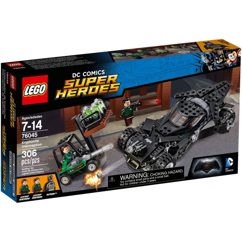 LEGO DC Universe Super Heroes Przechwycenie kryptonitu 76045