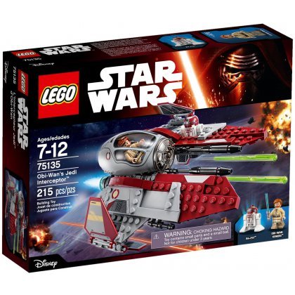 LEGO Star Wars Obi-Wans Jedi Interceptor Obi-Wana 75135