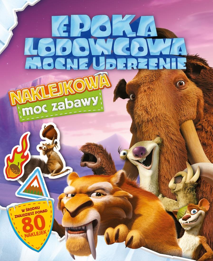 Media Service Zawada Epoka lodowcowa. Mocne uderzenie, naklejkowa moc zabawy, Media Service Zawada