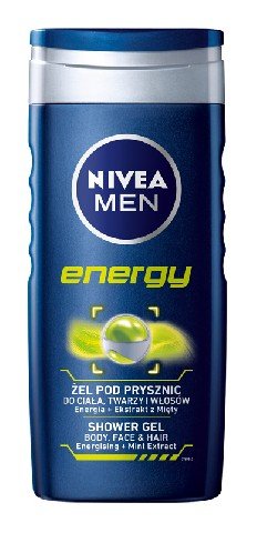 Nivea Men Żel pod prysznic 250ml Energy NIM-ZEL-MEN