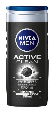 Nivea Żel pod prysznic Men Active Clean 250 ml