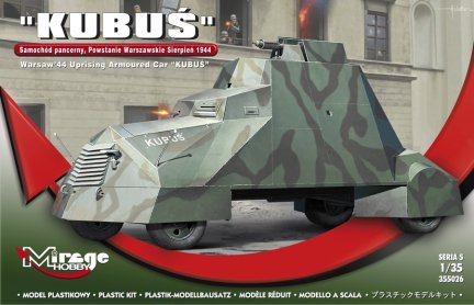 Mirage Hobby MIRAGE Kubus sam.pancerny PowstWarszaw MMH-355026