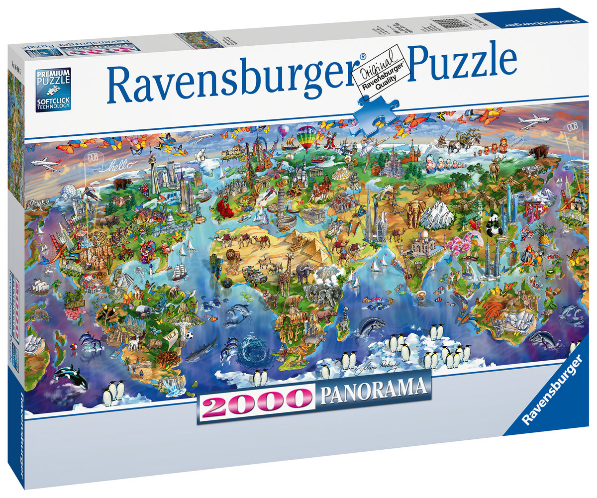 Ravensburger 2000 EL. Cudowna ziemia