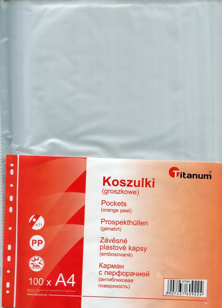 Titanum koszulka groszkowa 100 sztuk