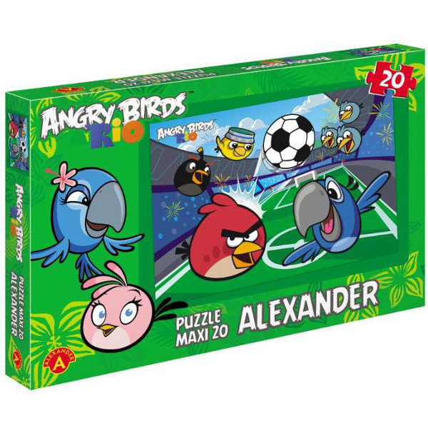 Puzzle 20 - MAXI Wygrany mecz ANGRY BIRDS - ALEXANDER
