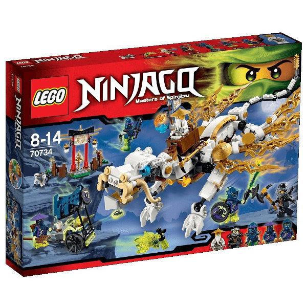 Lego Ninjago Smok mistrza Wu 70734