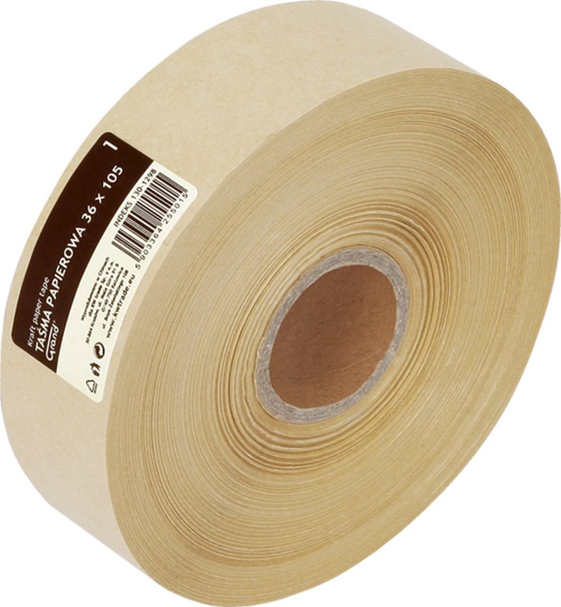 KW Trade Taśma papierowa 36 mm x 105 m