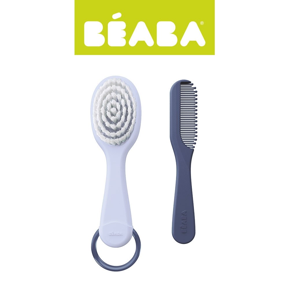 Beaba Mineral szczoteczka do włosów i grzebień