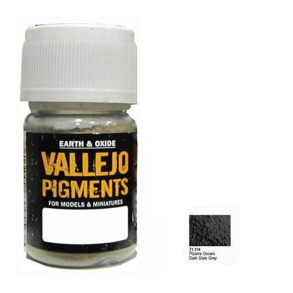 Vallejo Pigment - Dark Slate Grey / 30ml 73114