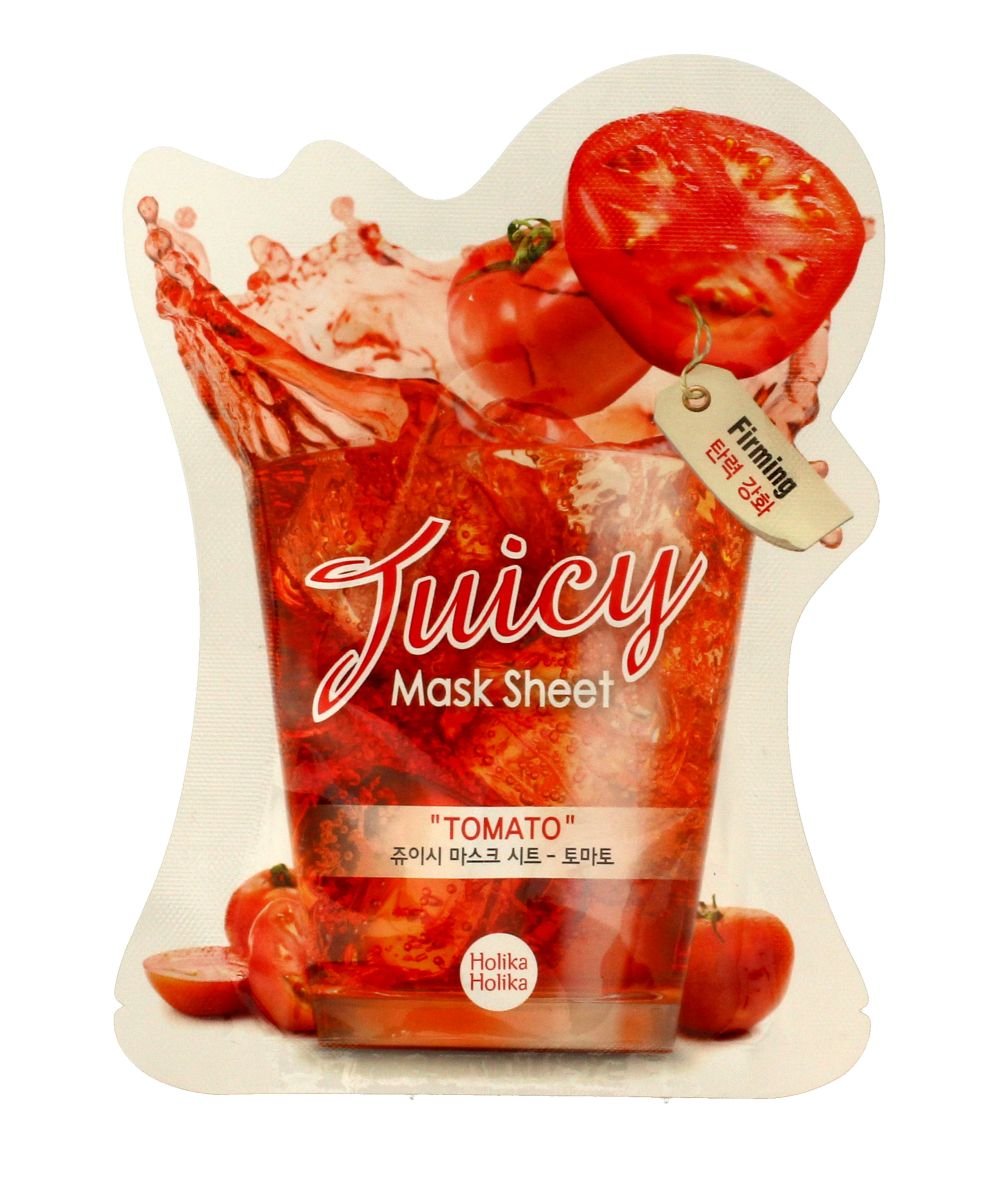 Holika Tomato Juicy Mask Sheet Maseczka Do Twarzy Z Ekstraktem Pomidora