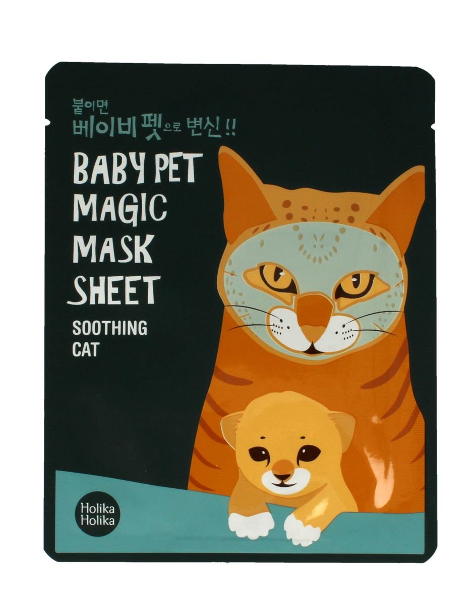 Holika Baby Pet Magic Mask Sheet Maseczka do Twarzy - Cat