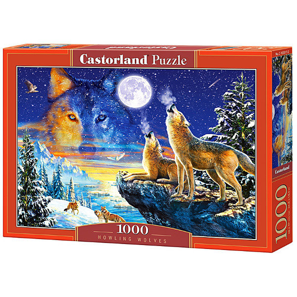 Castorland Puzzle Howling Wolves 1000