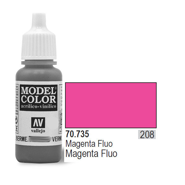 VALLEJO Farba Nr208 Mage nta 17mlfluorescencyjna