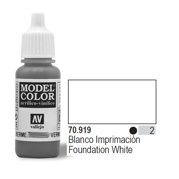 Vallejo Farba Nr2 Foundation White 17ml GXP-535552