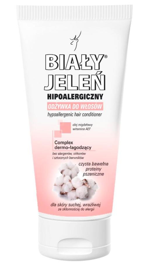 Pollena SP Z O.O SP.K BIAŁY JELEŃ Odżywka do włosów czysta bawełna i proteiny pszeniczne 200 ml 7053357