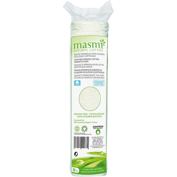 YOVEE GRZEGORZ MOKOBODZKI MASMI Płatki kosmetyczne 100% organicznej bawełny 80 szt 7055214