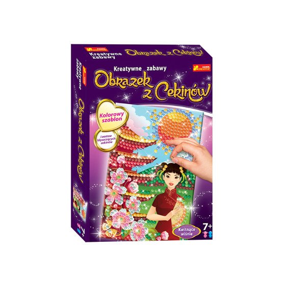 Ranok Cekinowy obrazek. Kwitnące wiśnie JIRANZ0DG046446