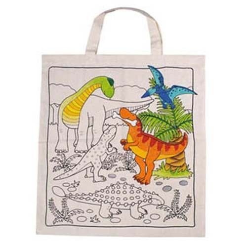Goki Torba do kolorowania Dinozaury