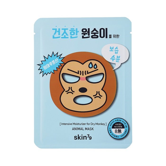 SKIN79 Animal For Dry Monkey- Maska nawilżająca do twarzy 23g