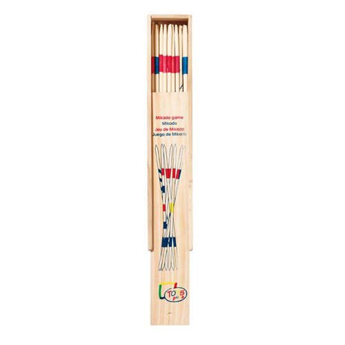 Goki Drewniane bierki gra rodzinna Toys PureHS 224 4443-uniw