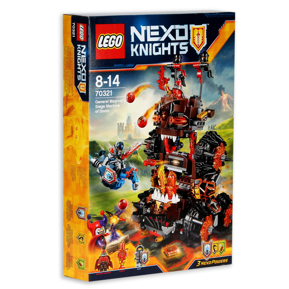 LEGO Nexo Knights Machina oblężnicza generała Magmara 70321