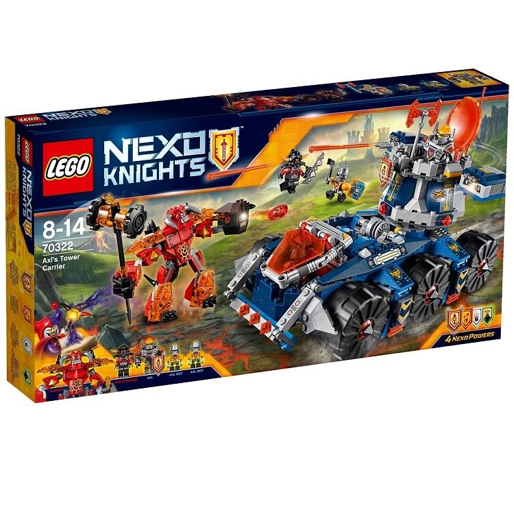 LEGO Nexo Knights Pojazd Axla 70322