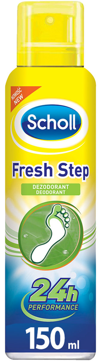 Scholl Pielęgnacja stóp Fresh Step Dezodorant do stóp odświeżający 150 ml