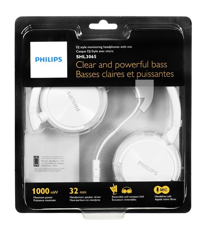 Philips SHL3065WT/00 białe