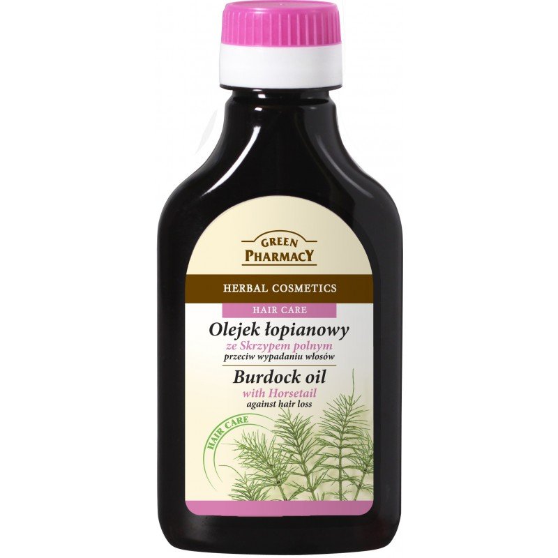 Green Pharmacy Green Pharmacy Olejek łopianowy ze skrzypem polnym - przeciw wypadaniu włosów GP-0353