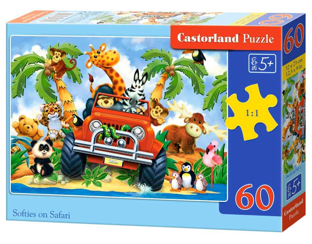 Castorland Puzzle Softies on Safari 60