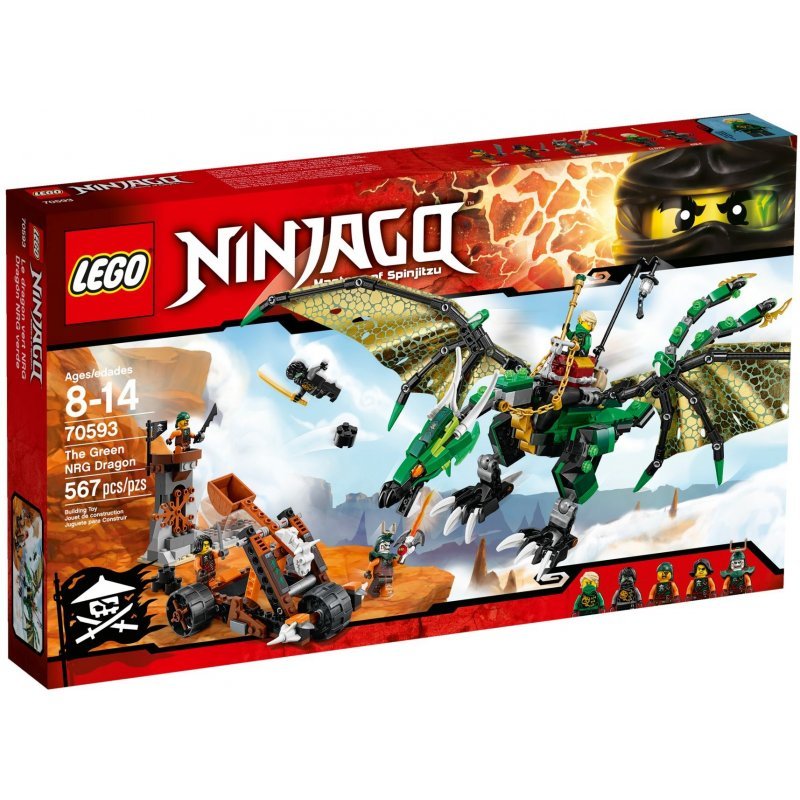 LEGO Ninjago Zielony smok 70593