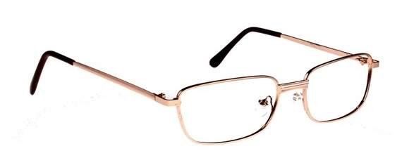 GAM Okulary Świętego Mikołaja złote - 1 szt. EKWA16014