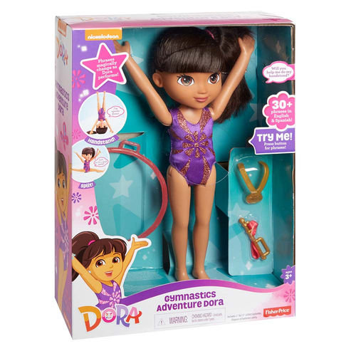 Mattel Lalka Dora Supergimnastyczka mówiąca