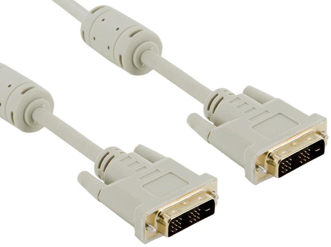 4World Kabel do monitora DVI-D (18+1) - DVI-D (18+1) M/M1.8 m (SL ferryt, retail) (04694)
