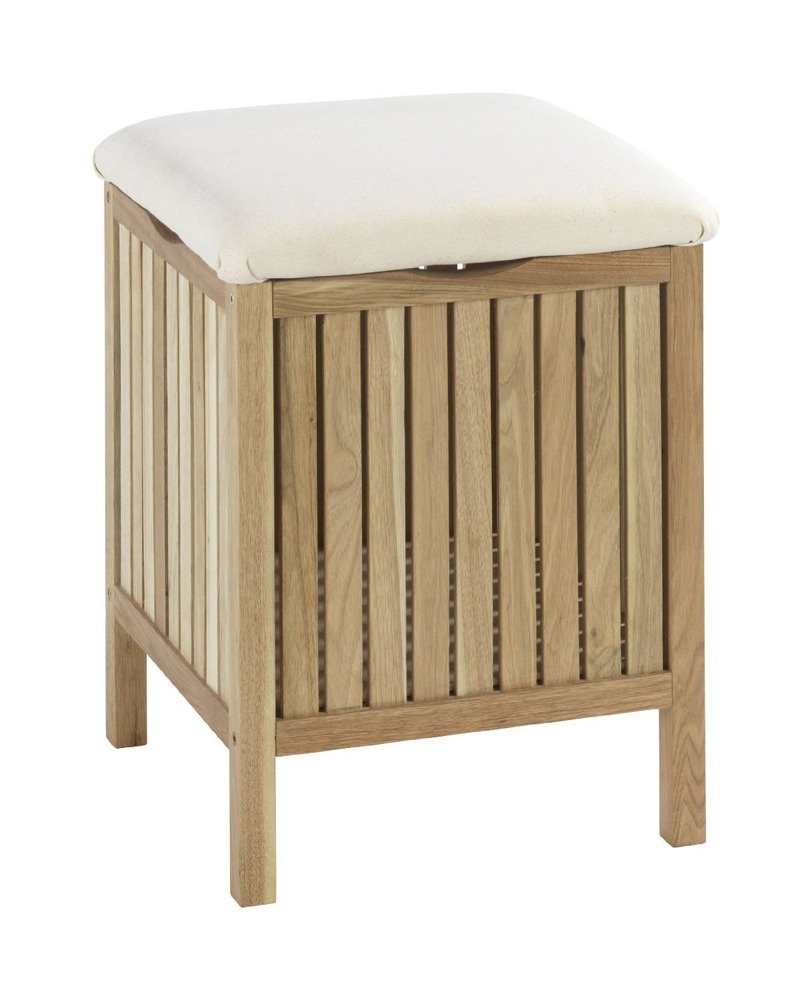Wenko Pufa NORWAY kosz na pranie 2w1 (B003IX0D62)
