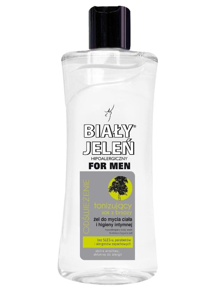 Pollena FOR MEN Żel do mycia ciała sok z brzozy 265 ml