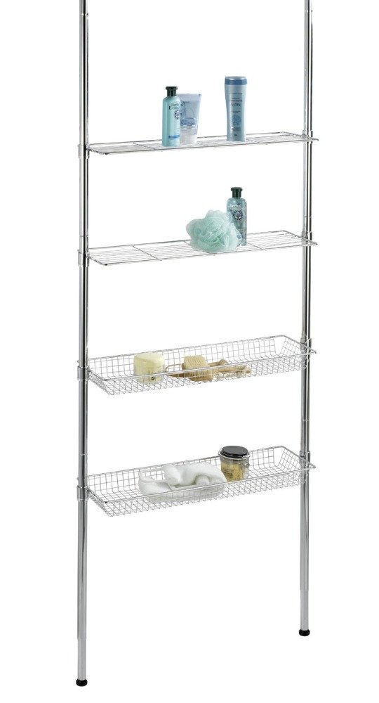 Wenko Uniwersalny regał teleskopowy Ellera, 250x72x21 cm