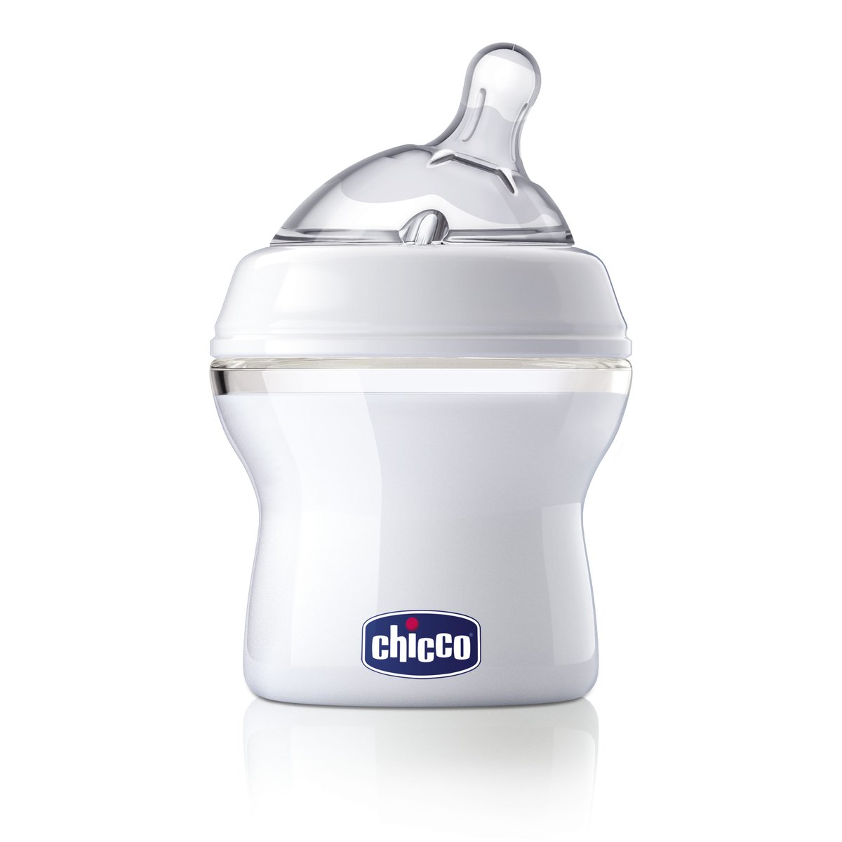 Chicco 080977 BUTELKA PLATIKOWA NF 150ML SMOCZEK SILIKONOWY WOLNY 0+