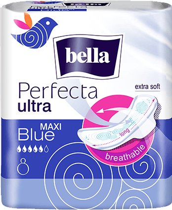 Bella Podpaski 16 szt Perfecta Maxi Blue Duo BE-013-MW16-001