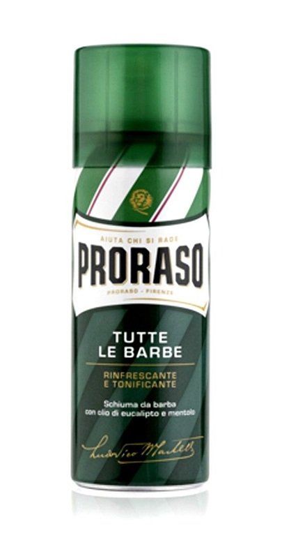 PRORASO Pianka do golenia Mentol i eukaliptus - Green Shaving Cream Pianka do golenia Mentol i eukaliptus - Green Shaving Cream