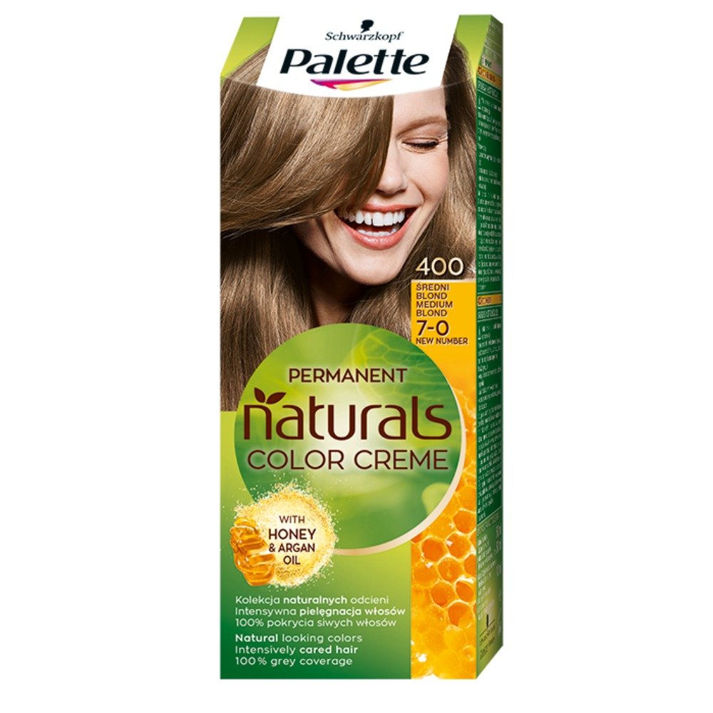 Schwarzkopf Palette Permanent Natural Colors 400 średni Blond
