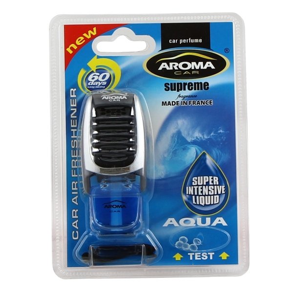 AROMA ZAPACH SAMOCHODOWY AROMA CAR SUPREME AQUA zakupy dla domu i biura 603