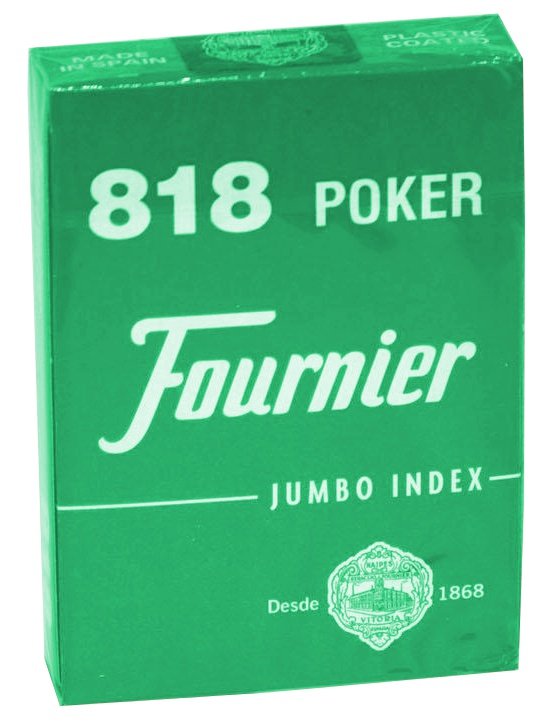 Fournier No 818 - 2 Jumbo Index Red/Blue