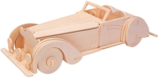 Eureka Łamigłówka drewniana Gepetto Oldtimer Kabriolet